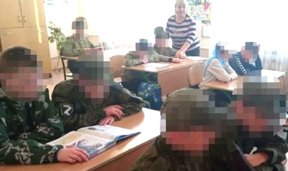 Hundreds of kids have been taken to a boarding school in Perevalsk in Russian-occupied eastern Ukraine