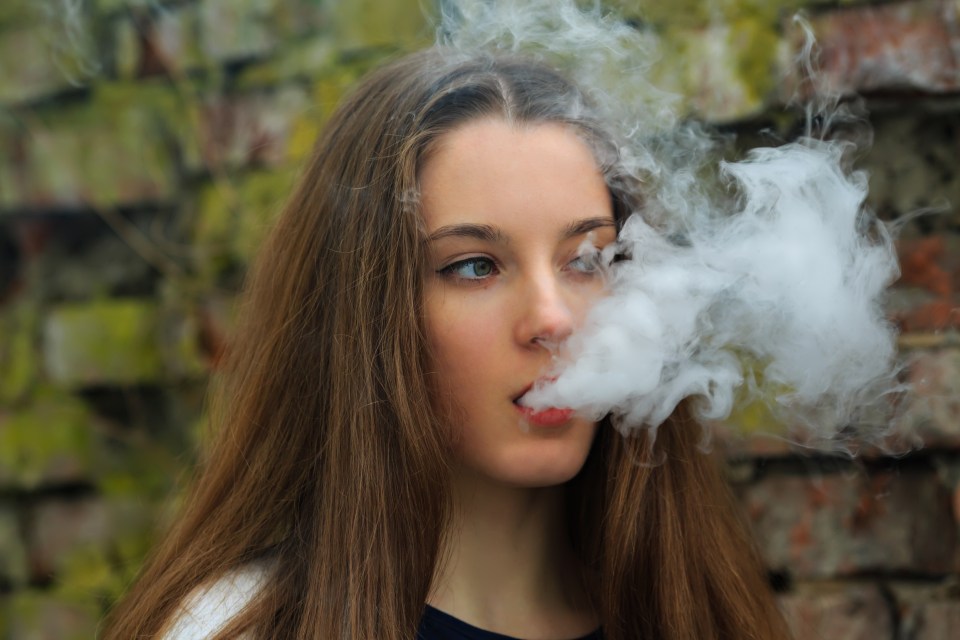 Children have been getting hooked on vapes - which contain high nicotine levels