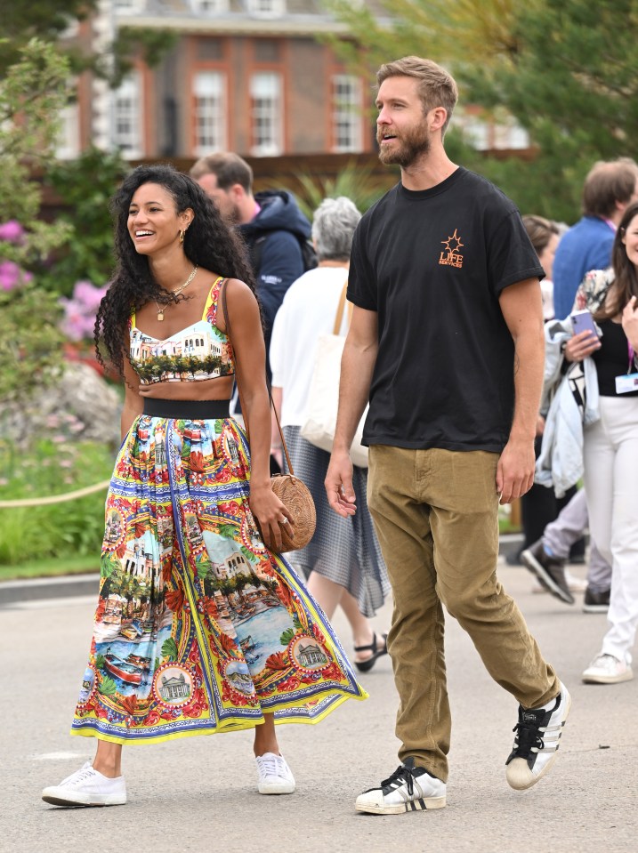 Calvin Harris and Vick Hope made their first official appearance in 2022