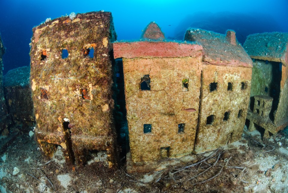 It was built for a French musical but it proved too tricky to film underwater