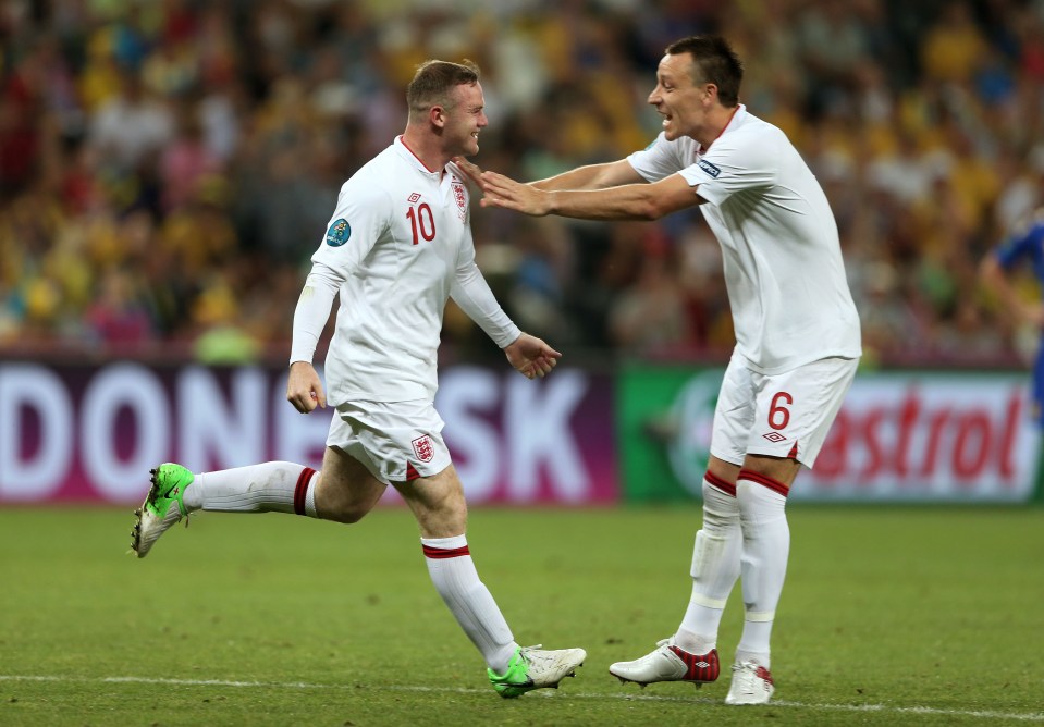 A Wayne Rooney goal helped England beat Ukraine in a Euro 2012 match at the Donbass Arena