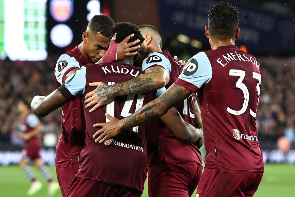 The Hammers are hoping to build on last season's Europa League success