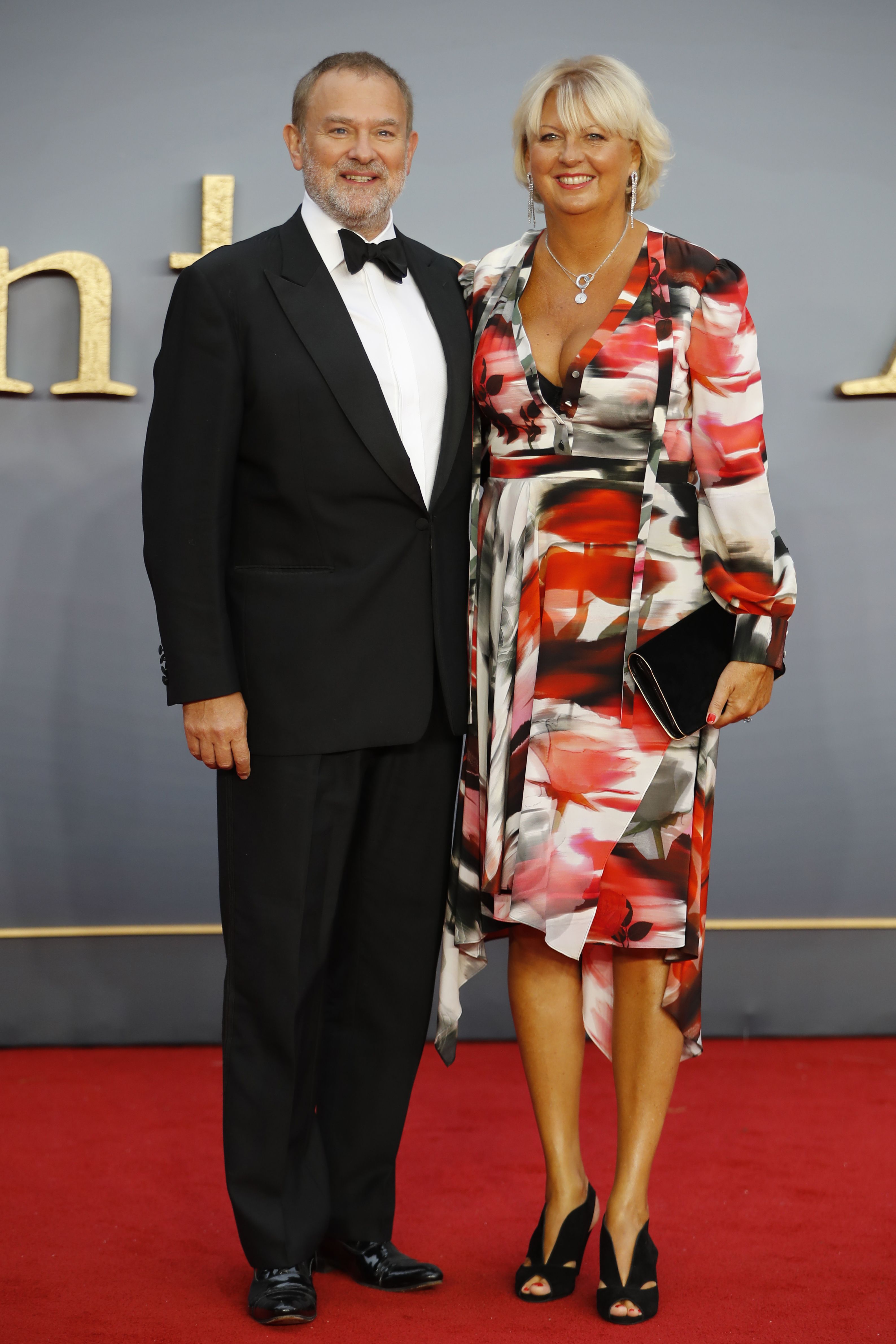 Hugh and his wife Lulu, pictured here in 2019, were together for 25 years