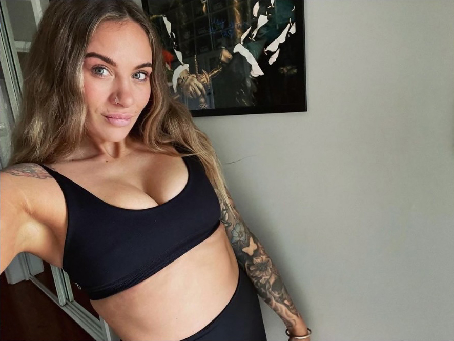 Emma Frances Goode lost 66lbs after giving birth to her first son