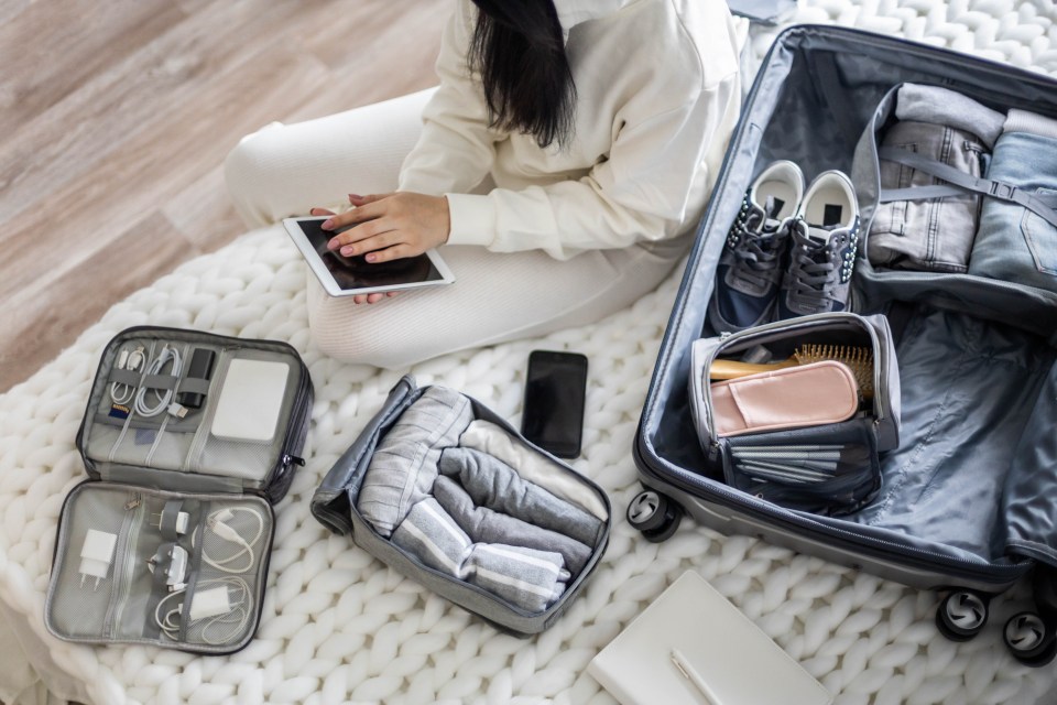 Packing cubes can help you pack your suitcase and stay organised