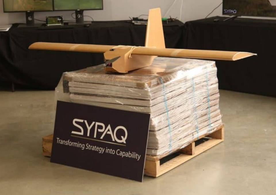 Cardboard drones, supposedly easy to make than IKEA furniture, are now being deployed