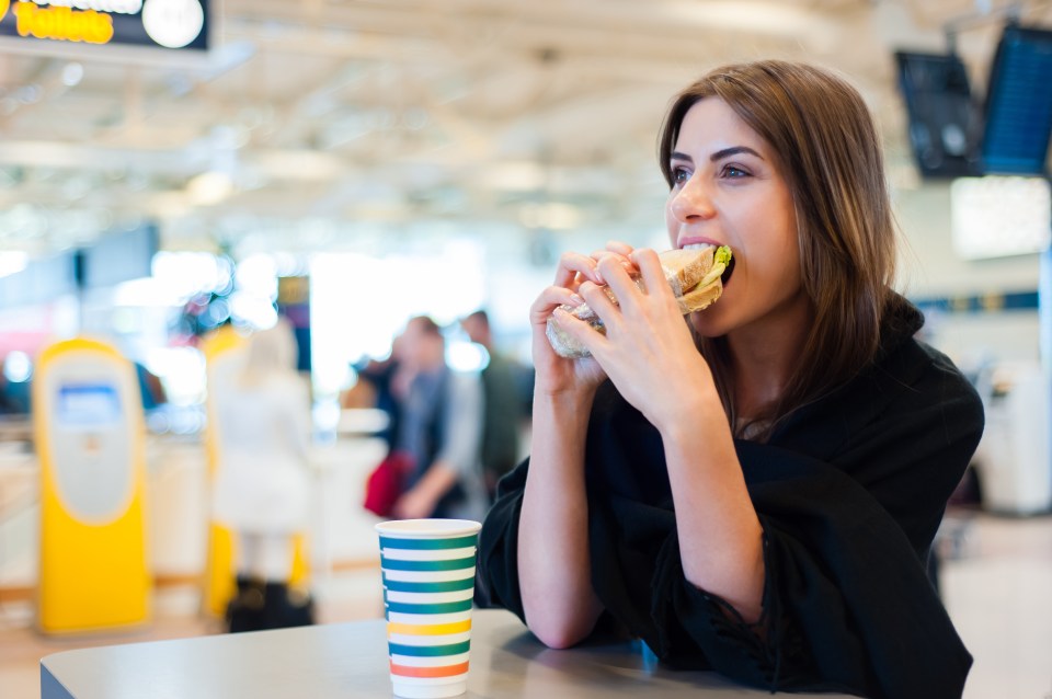 An offer is currently open allowing passengers to get free food and drink before they fly (stock image)