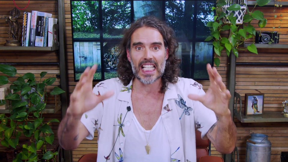 Russell Brand has posted online videos denying allegations against him