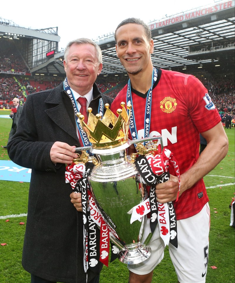 Ferguson and Ferdinand won 11 major honours together