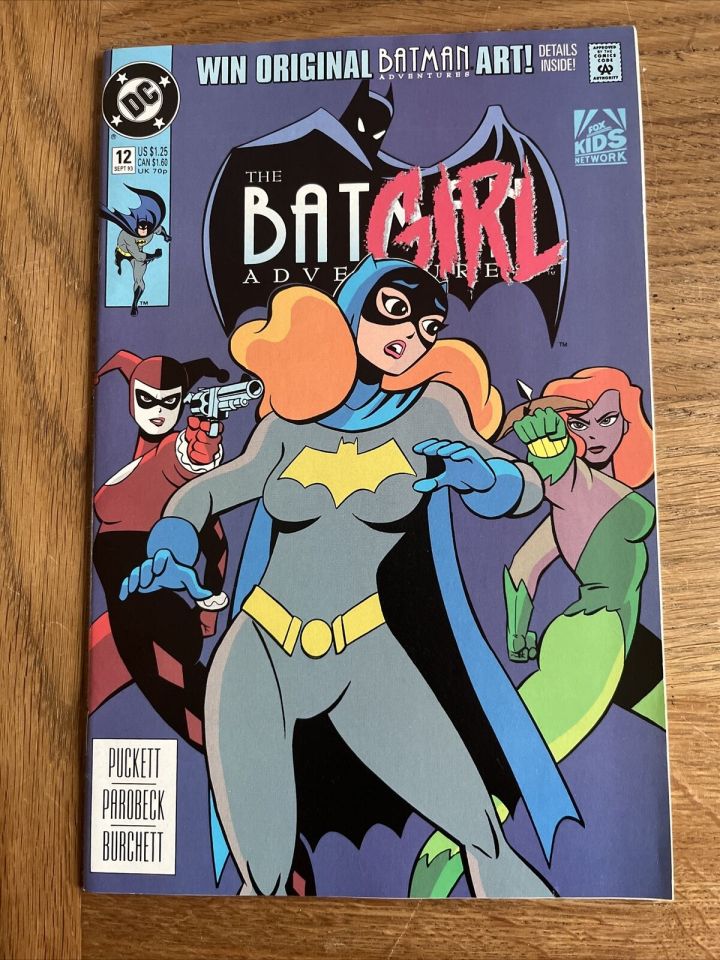 The Batman Adventures #12 comic features Harley Quinn for the first time