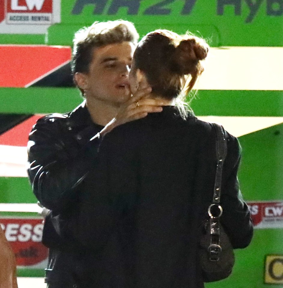 Strictly Come Dancing's Nikita Kuzmin has been spotted kissing a mystery woman