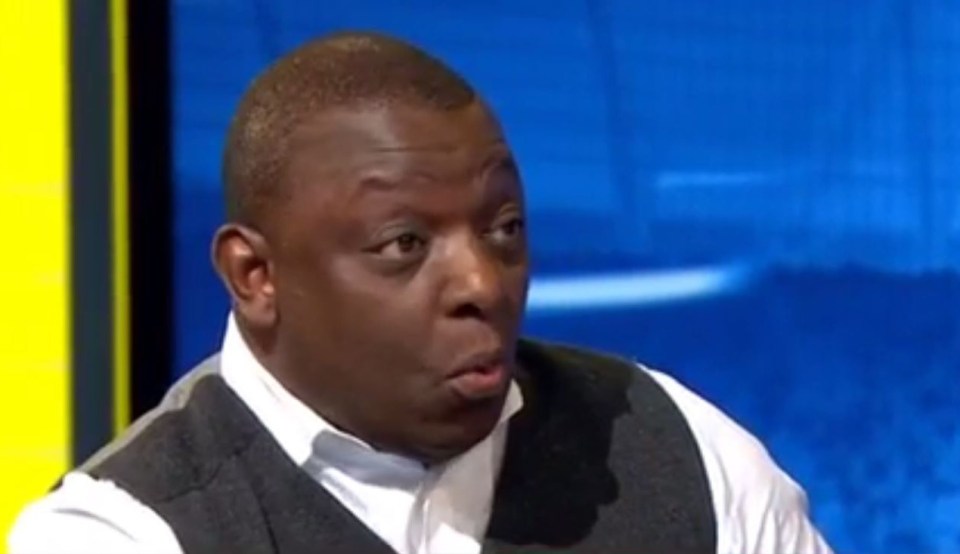 Garth Crooks ranted about officials rather than going in-depth on his praise of Liverpool players