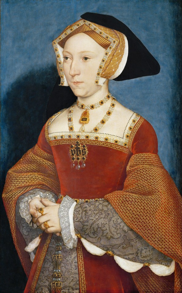 Jane Seymour, the third wife of Henry VIII, is believed to haunt Hampton Palace, where she died in 1537