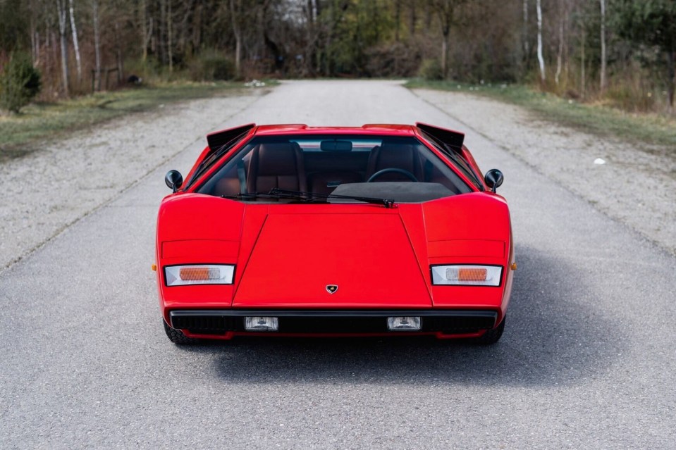 The Lamborghini Countach is one of the most well-recognised supercars in the world