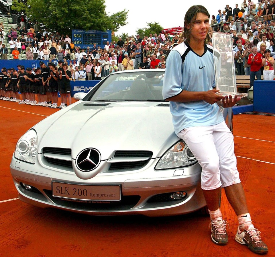 Spanish star Nadal has enjoyed an association with Mercedes