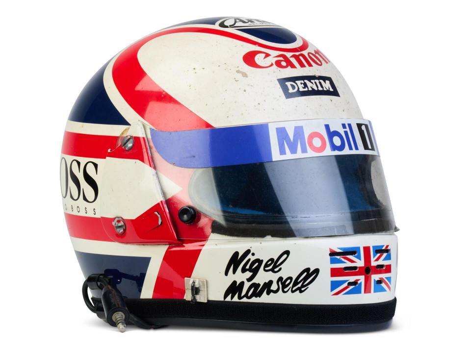 The most expensive flop was the ­helmet from his first F1 victory — which sold for £68,400