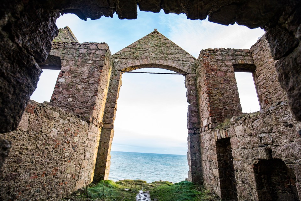 Slains Castle is said to be haunted by a Scottish Earl while other ghosts have been reported