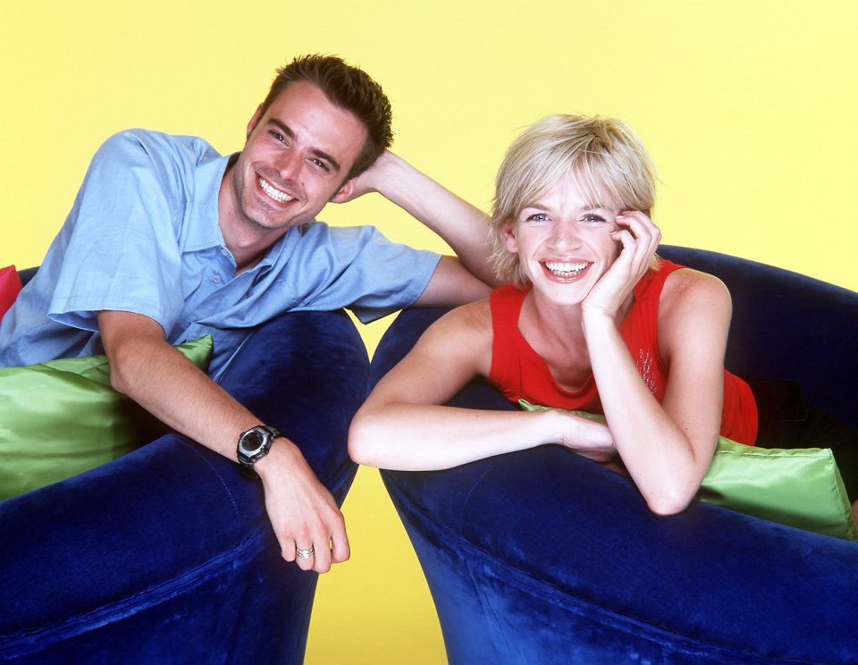 Live & Kicking helped launch the careers of presenters Jamie Theakston and Zoe Ball