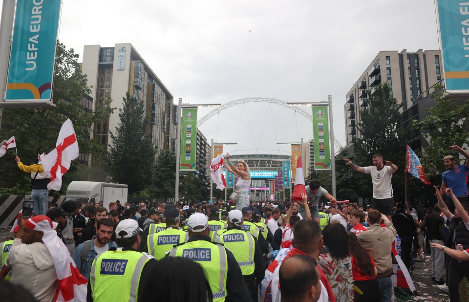 A Wembley Stadium spokesman said: 'We’ve made significant investments to enhance security'