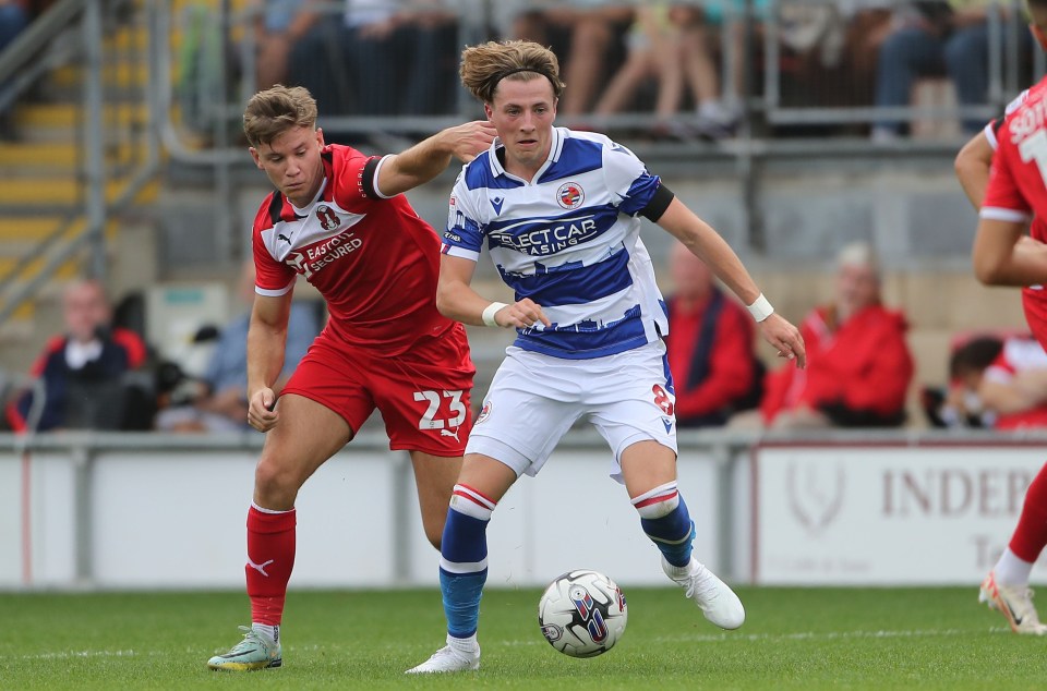 Savage,20, joined Reading in the summer