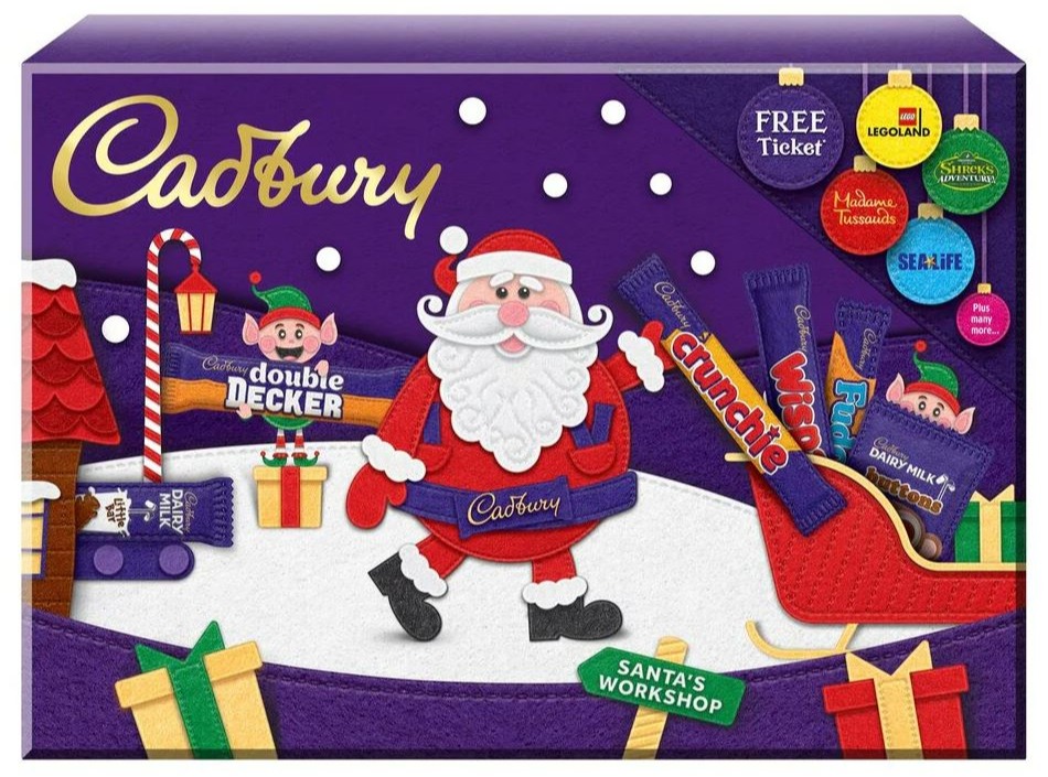 The Cadbury selection box is a classic choice for many