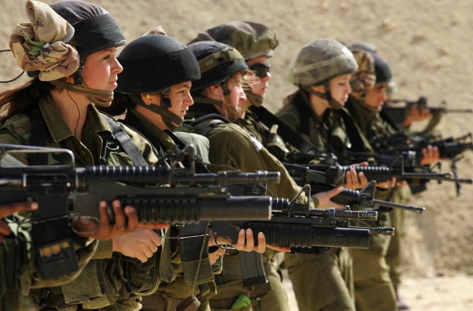 Based in southern Israel, the Caracal Battalion is 70 per cent female