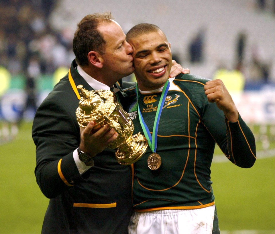 Bryan Habana won the Rugby World Cup with South Africa in 2007