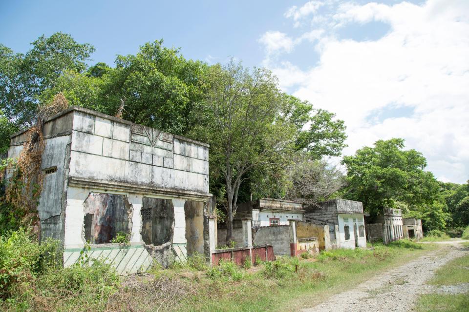 As mudflows and landslides flooded the town, homes were torn down