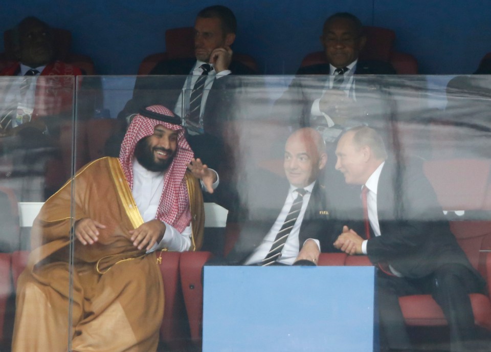 FIFA President Gianni Infantino has paved the way for Prince Mohammed bin Salman to land the World Cup for Saudi Arabia