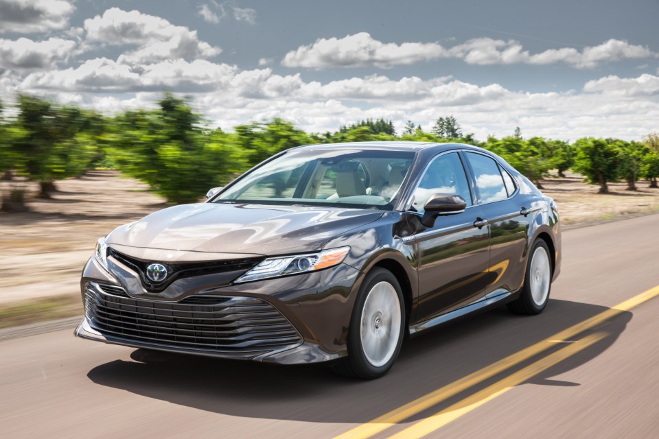 Toyota's most recent Camry was first put on sale in 2018