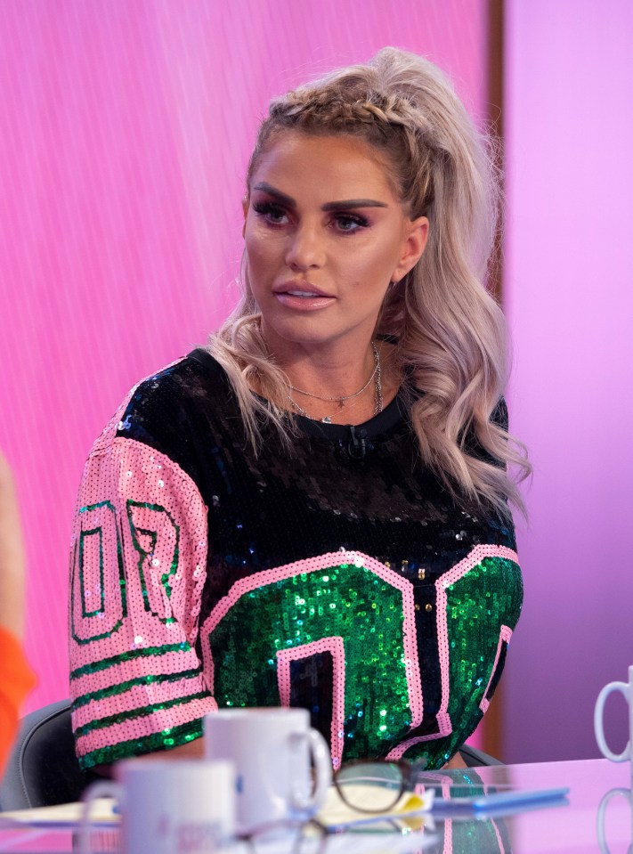 Katie Price reignited her on-going feud with Loose Women