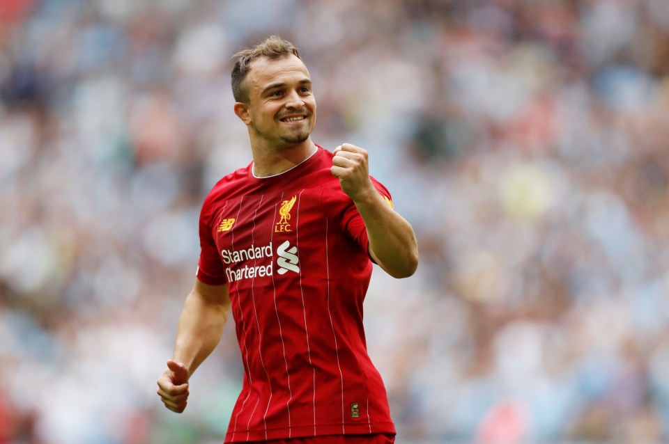 Xherdan Shaqiri was a surprise inclusion in Diaz's squad