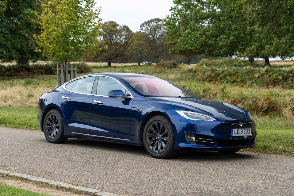 Jame May's dark blue Tesla Model S could be yours to own after becoming a regular feature on YouTube