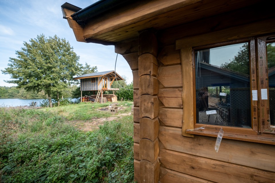 The development is at Pentney Lakes near King's Lynn in west Norfolk