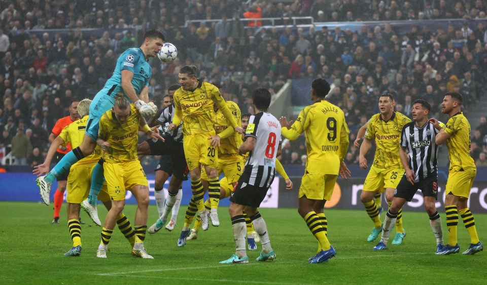 Nick Pope joined the attack in injury-time