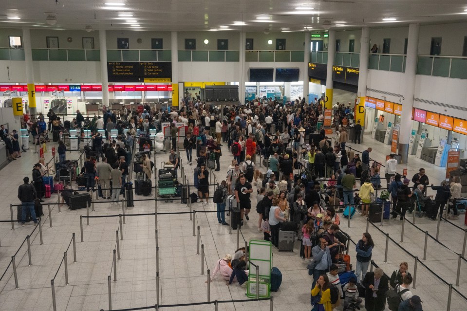 Thousands of flights were cancelled - leaving many stuck abroad