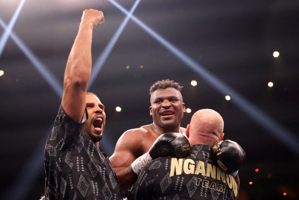 Ngannou survived the bout appearing to be untouched