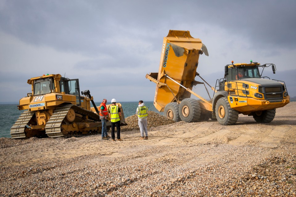 Havant Council spend £450,000 a year moving shingle on Hayling Island, Hampshire, but residents say it has wrecked the beach