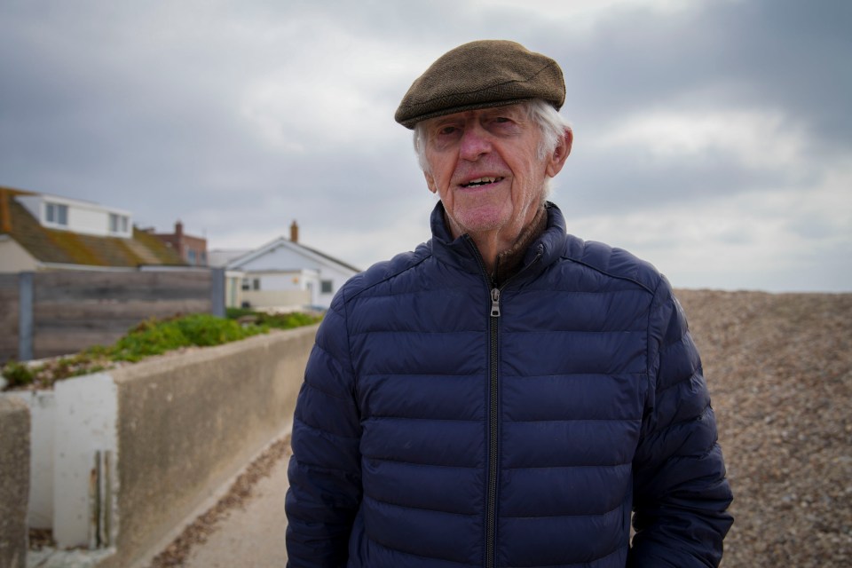 Ken Hearn, 89, says the works are necessary to protect homes