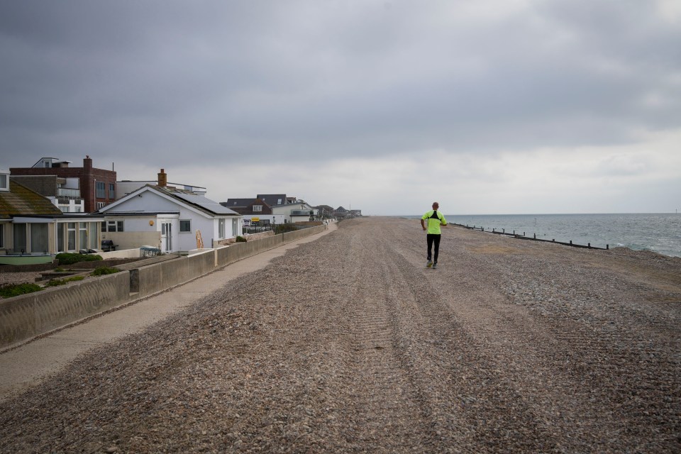 Residents say the council works have destroyed a once sand dune-lined beach