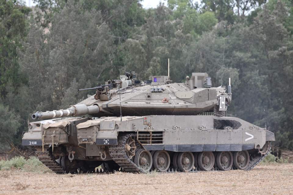 The fearsome Merkava IV developed specially for urban warfare