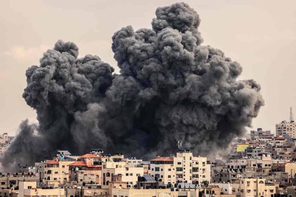 The Gaza Strip is being pummelled by the full force of Israel's military