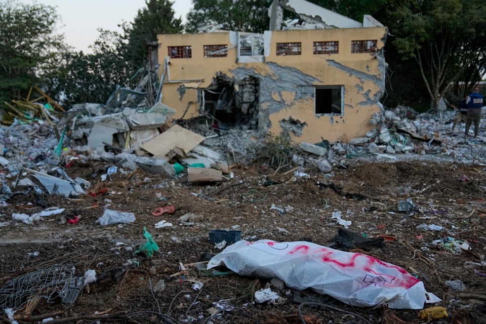 Soldiers discovered the horrors of what Hamas had done to civilians