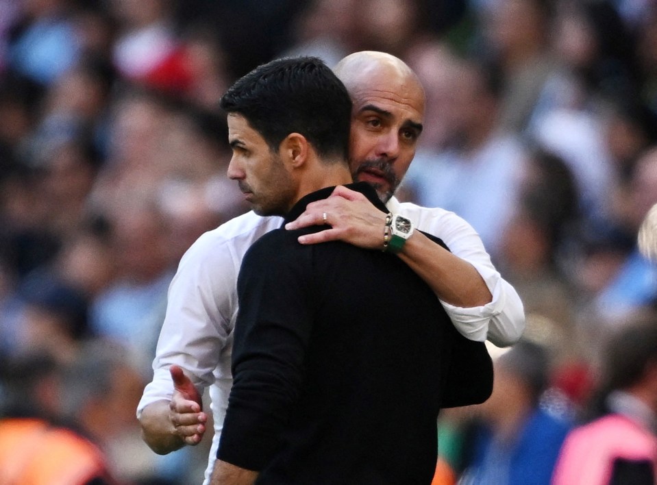 Mikel Arteta has made a conscious effort to become Pep Guardiola’s mini-me