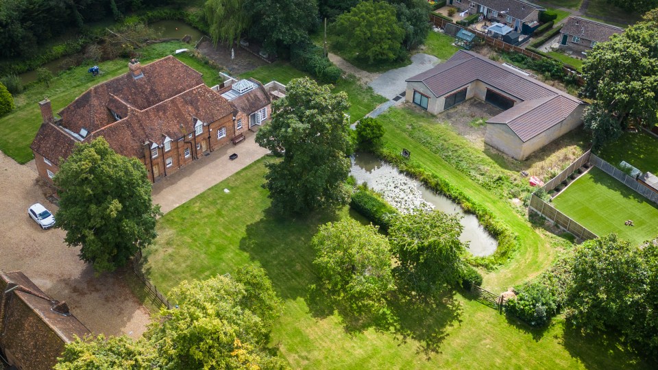 The family have built a spa complex at their £1.2 million home