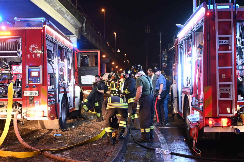 The railway line has been suspended following the incident