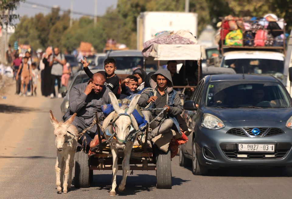 Civilians have been rushing to flee Gaza before Israel begins its full-scale invasion