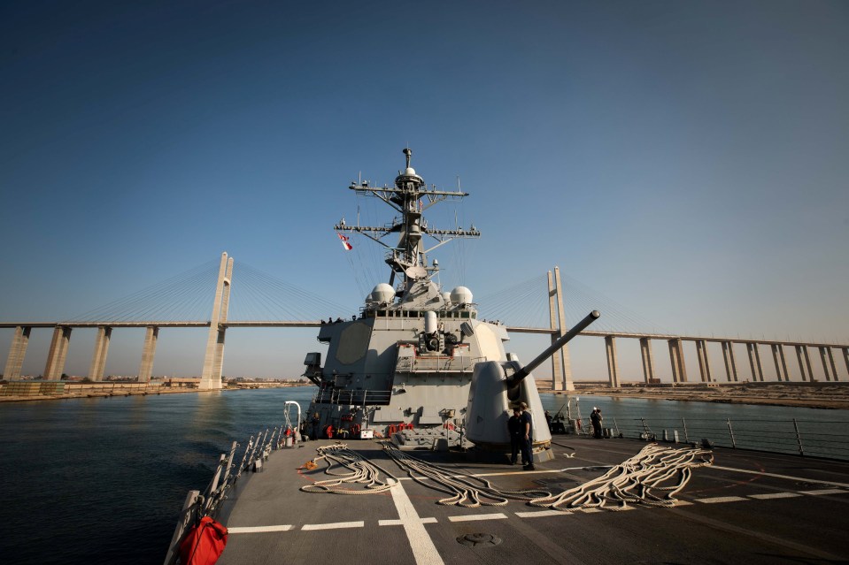 The USS Carney intercepted the threat while operating in the Red Sea on Wednesday