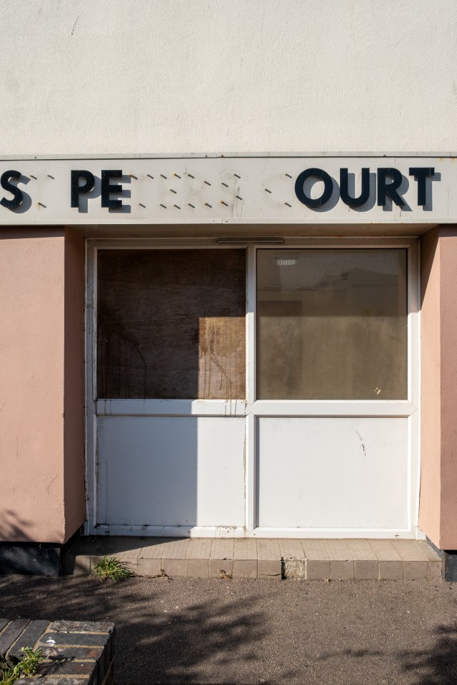 One block of flats has become home to people who drink all day, claim locals