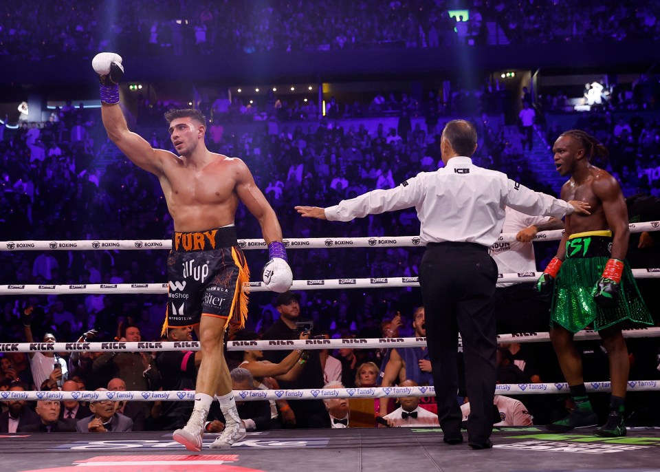 Tommy Fury beat KSI on points to take home another bumper pay packet